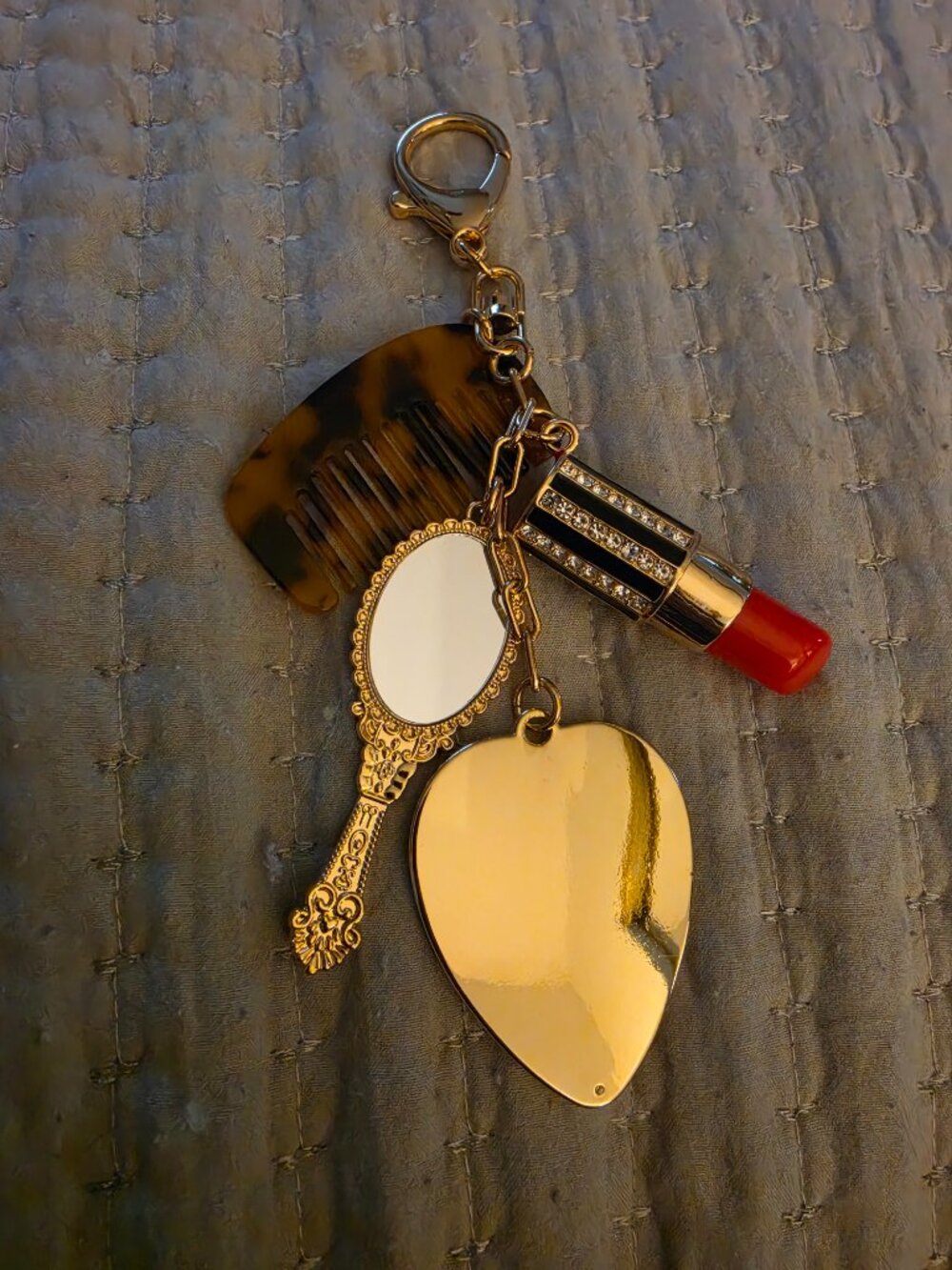 Y2K Style Multi-Charm Handbag Keychain & Accessory - Picture 2 of 3